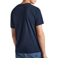 Men’s Dark Blue T-shirt, Pepe Jeans Contrast Connor Photo of the Espace des Marques %store% store - view of %key%