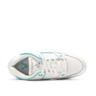 Baskets Blanches/Turquoises Homme Le Coq Sportif Nineties vue 4