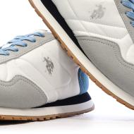 Sneaker Weiß/Blau/Grau Damen US Polo ASSN FS1 Ansicht 7