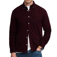 Chemise Bordeaux Homme Superdry Classic pas cher