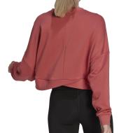 Women's pink sweatshirt Adidas Stdio Photo of the Espace des Marques %store% store - view of %key%