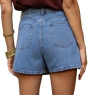 Hellblauer Damenrock mit Shorts von Oraije Jadene Ansicht 2