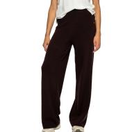 Pantalon fluide Marron Soul Studio Knitwear pas cher