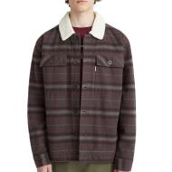 Veste à carreaux Marron Homme O'Neill Fleece Lined