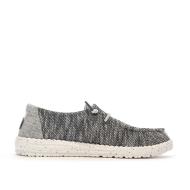 Zapatillas Hey Dude Wendy Sox Mujer Gris Heather ver 2