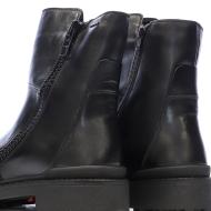Bottines Noir Femme Geox Nevegal vue 7