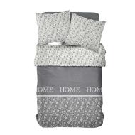 Juego de cama de algodón liso CHARME Gris Today 220x240 ver 2