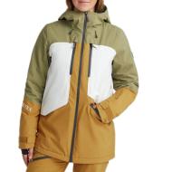 O'Neill Gtx Women's Green/Mustard Ski Coat