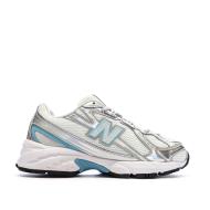 New Balance 740 Damen-Sneaker Silber/Türkis Ansicht 2
