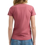 Rosa/weißes Damen-T-Shirt von Pepe Jeans, Modell „New Virginia“ Ansicht 2