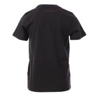 T-shirt Noir Garçon Teddy Smith Evan vue 2