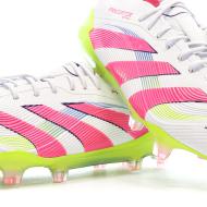 Chaussures de Foot Blanc/Rose Homme Adidas Predator Elite FG vue 7