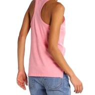 Camiseta sin mangas rosa para mujer Nike Gym Vintage Tank ver 2