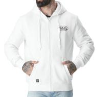Sudadera blanca con cremallera para hombre Von Dutch SLIGN