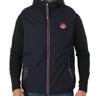 Geographical Norway Genuine Men's Sleeveless Coat Navy