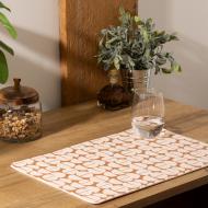 Atmosphera Juego de Mesa Naranja 45x30 cm Vinilo ver 2