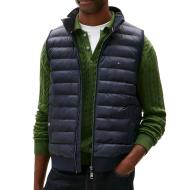 Tommy Hilfiger Men’s Navy Sleeveless Down Jacket – Mix Media affordable