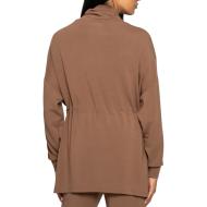 Sweat Marron Femme Soul Studio Hz vue 2