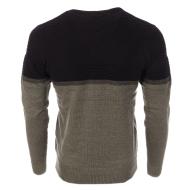 Pullover Schwarz/Grau Mann RMS26 61008 Ansicht 2