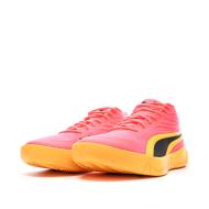 Zapatillas de baloncesto Puma Court Pro Rosa/Naranja, Hombre ver 6