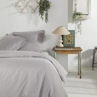 Plain grey putty cotton bed linen set Today 220x240 affordable