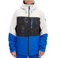 Blouson de Ski Blanc/Noir/Bleu Homme O'Neill Carbonite pas cher