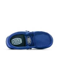 Schuhe Blau Jungen Hey Dude Wally Youth Funk Mono Ansicht 4