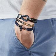 Bracelet Noir Homme Geographical Norway 315028 vue 2