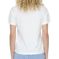 T-shirt Blanc Femme JDY Pisa 15298612 vue 2