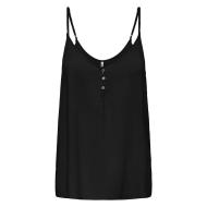 Camiseta de tirantes Only Selina Negra, Mujer barato
