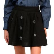 Jupe Noir Femme An'ge Rosalia pas cher