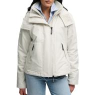 Veste À Capuche Écru Femme Superdry Hooded Arctic