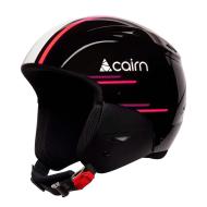 Casco de esquí negro para mujer Cairn Racing Pro Black Neon Pink barato