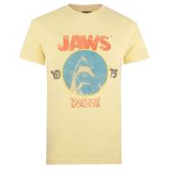 Orangefarbenes Herren-T-Shirt „Jaws World Tour“