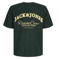 Dunkelgrünes T-Shirt für Jungen von Jack & Jones Brandes Ansicht 2