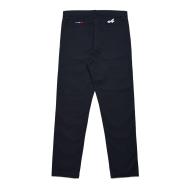 Men's Black Kappa Istrion Gabardine Trousers Photo of the Espace des Marques %store% store - view of %key%