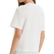 Weißes Damen-T-Shirt Calvin Klein Jeans Classics Ansicht 2