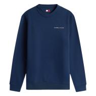 Sweatshirt Marine Herren Tommy Hilfiger Linear Crew Ansicht 2