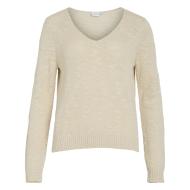 Jersey beige para mujer Only Vipoca barato