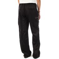 Fließende Hose Schwarz Frau Monday Premium Parachute Ansicht 2