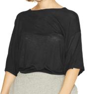 Camiseta negra de mujer JJXX Gaia barato