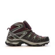 Salomon Pioneer Botas senderismo Mujer Gris/Burdeos ver 2