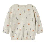 Name it Fohio Jersey Flor Beige Niña ver 2