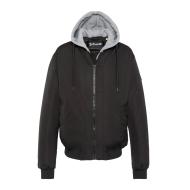 Jacke Schwarz Schott Pastron Abnehmbar