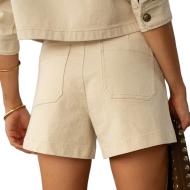 Beigefarbene Damen-Shorts „Victorinette“ von Oraije Ansicht 2
