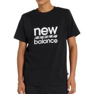 Men's Black/White T-Shirt New Balance Sport Essentials affordable