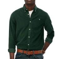 Chemise Verte Homme Superdry Classic pas cher
