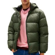 Khaki Daunenjacke Mann Tommy Hilfiger Tjm Essential Down günstig
