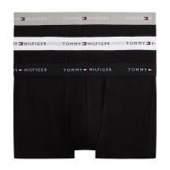 x3 Black/White Men's Tommy Hilfiger Trunk Boxers