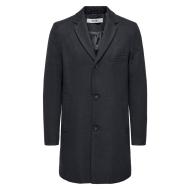 Only &amp; Sons Abrigo Maylon Azul Marino Hombre